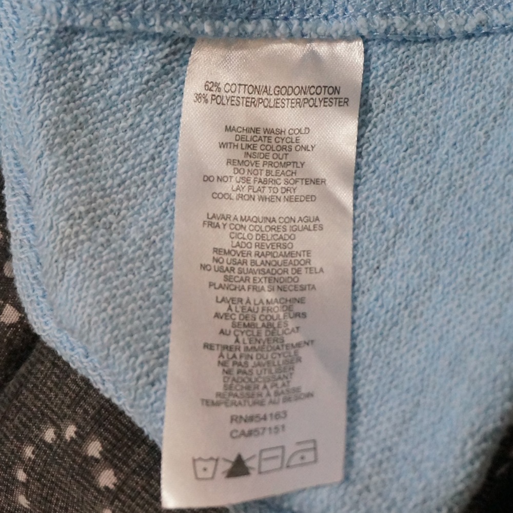 Calvin Klein Performance Quick Dry Blue Top - Picture 8 of 8